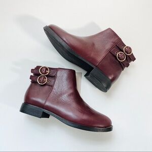NEW Zara kids leather bootie